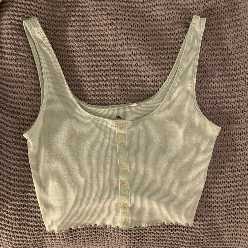 American Eagle Light Green Tank